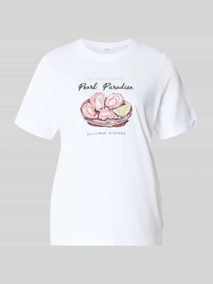 męski t-shirt o kroju regular fit z czystej bawełny s.Oliver RED LABEL