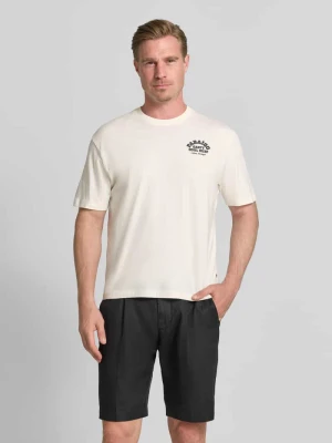męski t-shirt o kroju regular fit z czystej bawełny s.Oliver RED LABEL