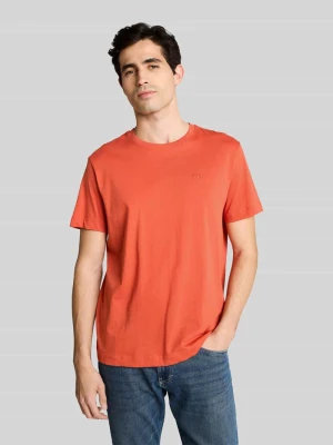 męski t-shirt o kroju regular fit z czystej bawełny Tom Tailor