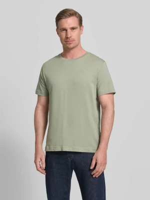 męski t-shirt o kroju regular fit z czystej bawełny Tom Tailor