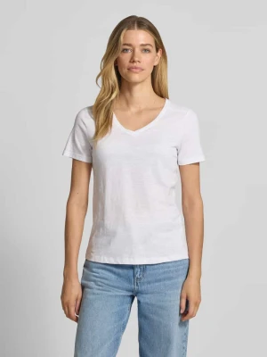 męski t-shirt o kroju regular fit z czystej bawełny Tom Tailor