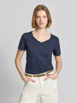 męski t-shirt o kroju regular fit z czystej bawełny Tom Tailor