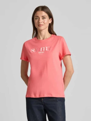 męski t-shirt o kroju regular fit z czystej bawełny Tom Tailor