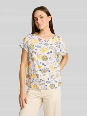 męski t-shirt o kroju regular fit z czystej bawełny Tom Tailor