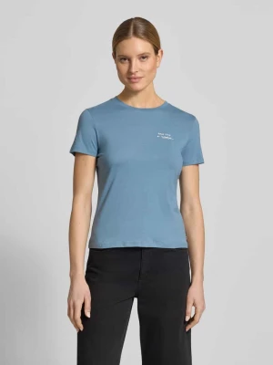 męski t-shirt o kroju regular fit z czystej bawełny Tom Tailor Denim