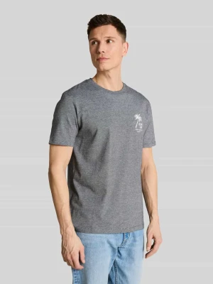 męski t-shirt o kroju regular fit z czystej bawełny Tom Tailor Denim