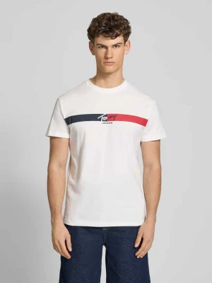 męski t-shirt o kroju regular fit z czystej bawełny Tommy Jeans