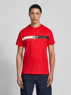 męski t-shirt o kroju regular fit z czystej bawełny Tommy Jeans