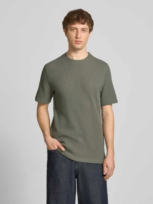 męski t-shirt o kroju regular fit z mieszanka bawełny model 'TOBIE' Only & Sons