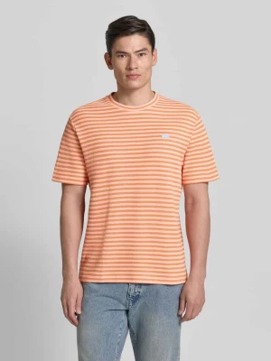 męski t-shirt o kroju regular fit z mieszanki bawełny Lacoste