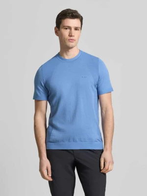 męski t-shirt o kroju regular fit z mieszanki bawełny model 'MOMENTUM-LITE' BOSS Green