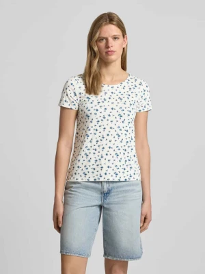 męski t-shirt o kroju regular fit z mieszanki wiskozy model 'BERA' Only