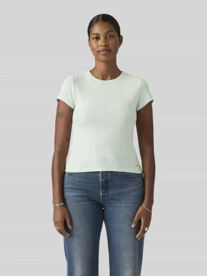męski t-shirt o kroju regular fit z okrągłym dekoltem Levi's®