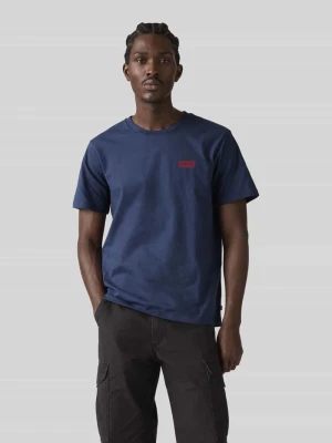 męski t-shirt o kroju relaxed fit z czystej bawełny w zestaw 2 szt. Levi's Biały
