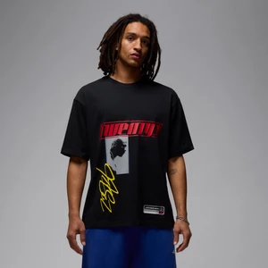 Męski T-shirt oversize Jordan Flight Essentials - Czerń