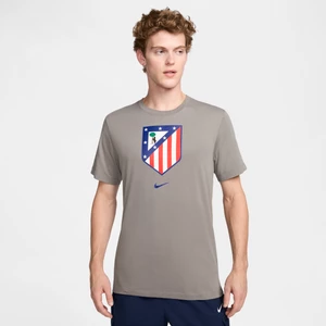 Męski T-shirt piłkarski Nike Atlético Madryt - Szary