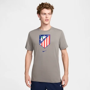 Męski T-shirt piłkarski Nike Atlético Madryt - Szary