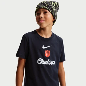 Męski T-shirt piłkarski Nike Chelsea F.C. - Niebieski