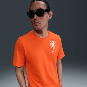Zdjęcie produktu Męski T-shirt piłkarski Nike Holandia - Pomarańczowy