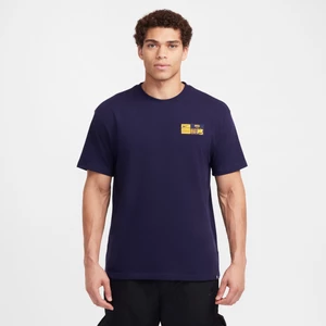 Męski T-shirt piłkarski Nike Inter Mediolan Premium - Niebieski