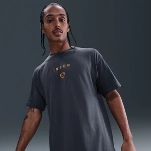 Męski T-shirt piłkarski Nike Total 90 Inter Mediolan - Niebieski