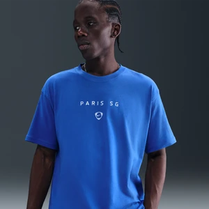 Męski T-shirt piłkarski Nike Total 90 Paris Saint-Germain - Niebieski