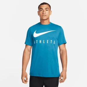 Męski T-shirt treningowy Nike Dri-FIT - Niebieski
