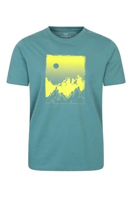Męski T-shirt — wschód słońca - Mountain Warehouse