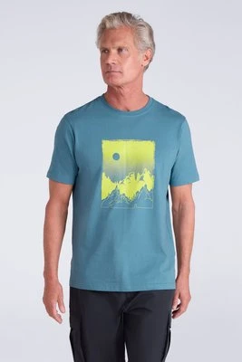 Męski T-shirt — wschód słońca - Mountain Warehouse