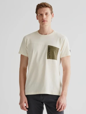 Męski T-Shirt z Bawełny GANT