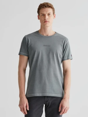 Męski T-Shirt z Bawełny GANT