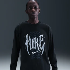 Zdjęcie produktu Męski T-shirt z długim rękawem do koszykówki Nike - Czerń