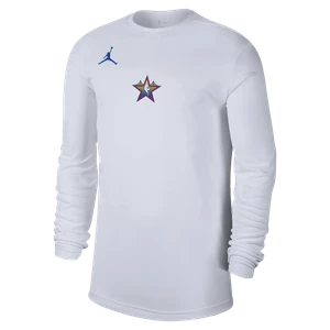 Zdjęcie produktu Męski T-shirt z długim rękawem Jordan NBA All-Star Weekend 2025 - Biel