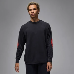Męski T-shirt z długim rękawem Jordan Rare Air - Czerń