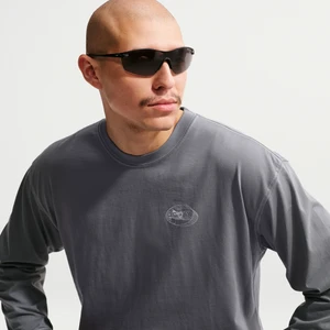 Męski T-shirt z długim rękawem Nike „City Pack” - Szary