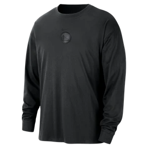 Zdjęcie produktu Męski T-shirt z długim rękawem Nike NBA Golden State Warriors Courtside Premium Essential - Czerń