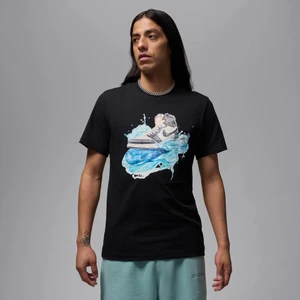 Męski T-shirt z krótkim rękawem Jordan Flight Essentials AJ1 - Czerń