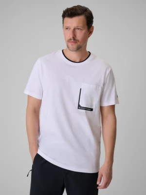 Zdjęcie produktu Męski t-shirt z nadrukiem 4F 4FWSS26TTSHM2663 - biały