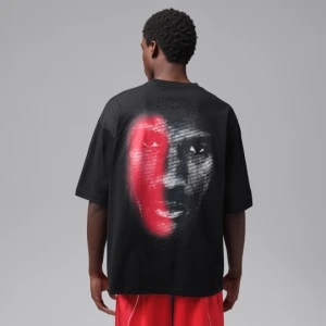 Męski T-shirt z nadrukiem Dri-FIT Jordan Sport - Czerń