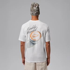 Męski T-shirt z nadrukiem Jordan - Biel