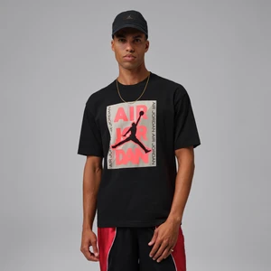 Zdjęcie produktu Męski T-shirt z nadrukiem Jordan - Czerń