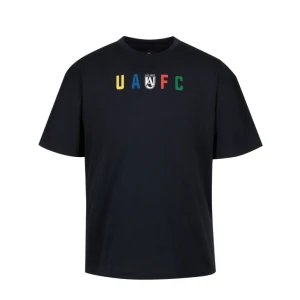 Męski t-shirt z nadrukiem Under Armour UA M GFB FLAG HWT SS - czarny
