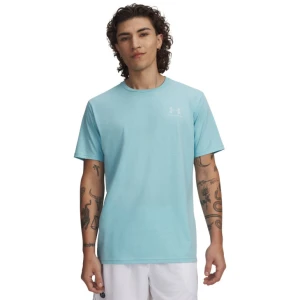 Męski t-shirt z nadrukiem Under Armour UA M Sportstyle LC SS - niebieski