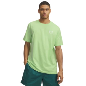 Zdjęcie produktu Męski t-shirt z nadrukiem Under Armour UA M Sportstyle LC SS - zielony