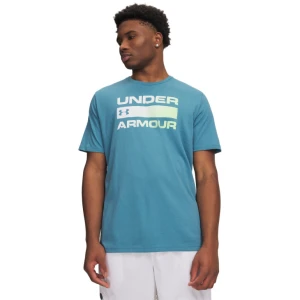 Męski t-shirt z nadrukiem Under Armour UA Team Issue Wordmark Ss - niebieski