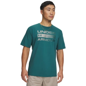 Zdjęcie produktu Męski t-shirt z nadrukiem Under Armour UA Team Issue Wordmark Ss - zielony