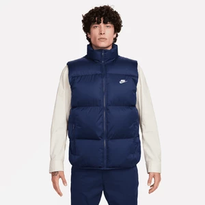 Męski wodoodporny bezrękawnik puchowy Nike Sportswear Club PrimaLoft® - Niebieski