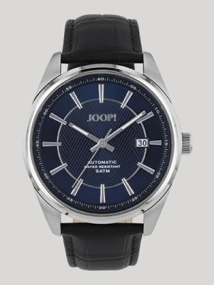 Męski zegarek w kolorze srebrno-granatowym Joop