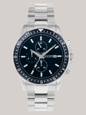 Męski zegarek w srebrnym/niebieskim kolorze Joop