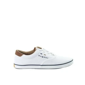 Męskie białe trampki Bugatti 321AFH01500-2000